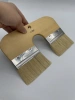 U-shaped special-shaped brush, artistic brush, high-quality paint, pig bristle brush, artistic paint, 3-inch and 4-inch gold sand and silver sand sweeping sand, pig double-head pattern brush, complete set of tools details Picture